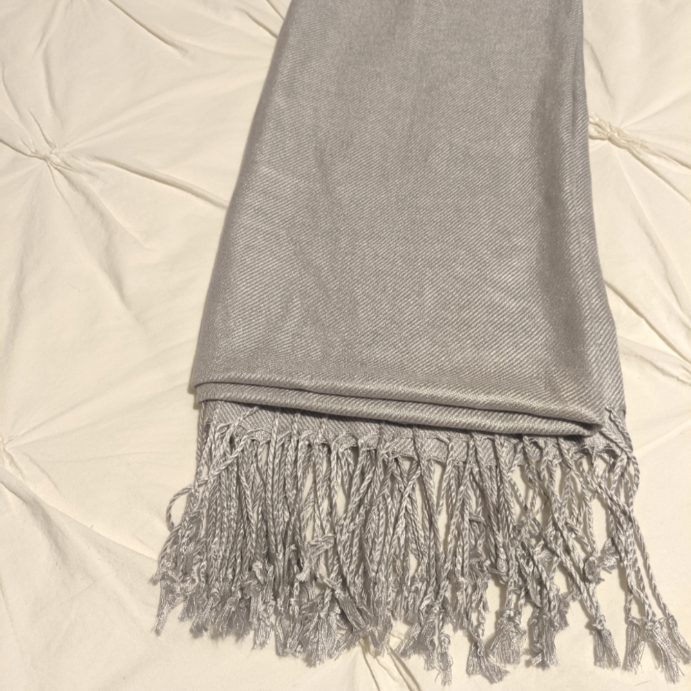 Silver Pashmina